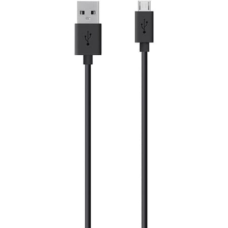 Belkin Cable, Usb, Usba/Usbmicrob, 3M, Black F2CU012BT3M-BLK